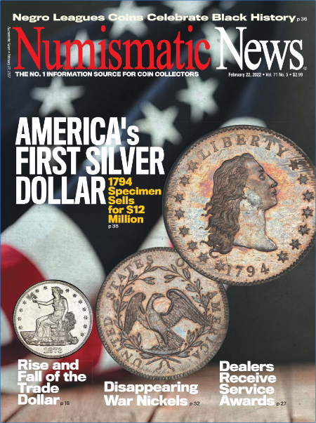 Numismatic News - February 8, 2022