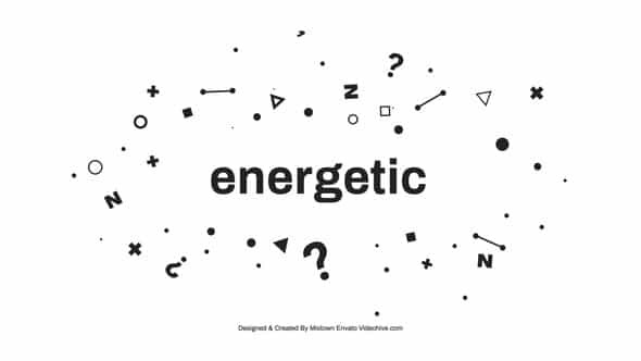 Energetic Typography Opener - VideoHive 31683742