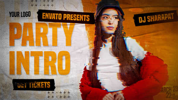 Music Party Intro - VideoHive 43224149