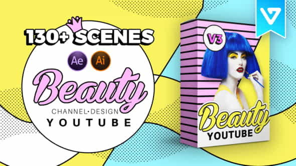 Beauty Youtube Design Pack - VideoHive 21097856