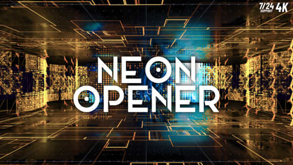 Neon Opener - VideoHive 44198039
