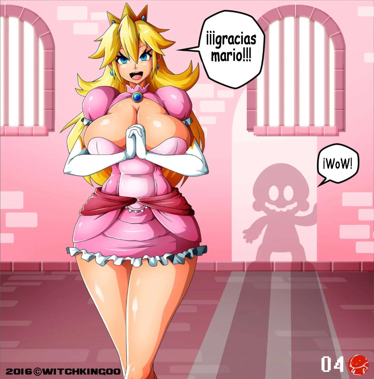 Princesa Peach en gracias Mario - 4