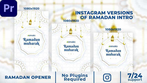 Instagram Ramadan Opener - VideoHive 36713859