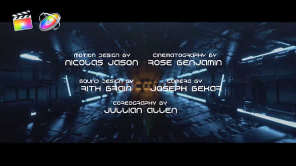 Scifi Credits - VideoHive 25566502