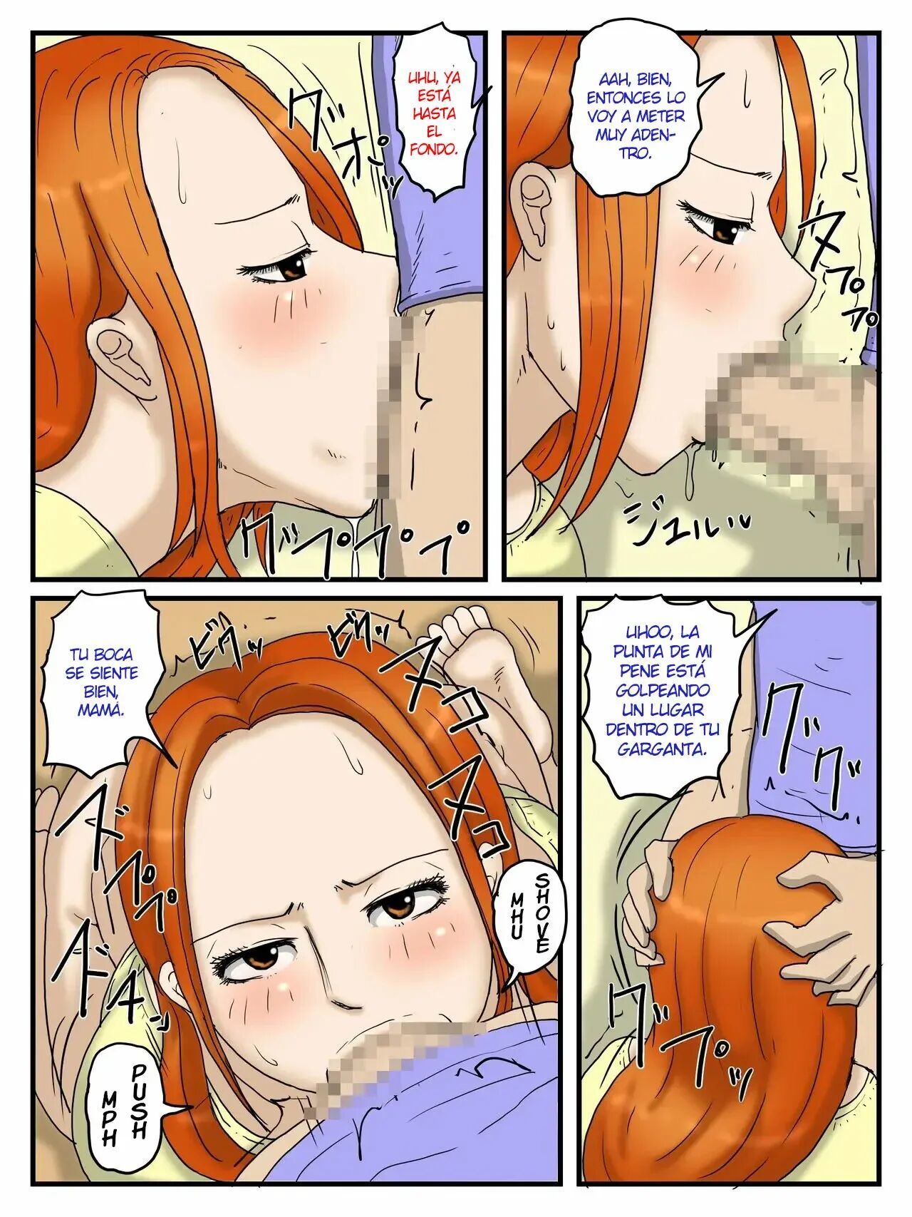 [poteto-chips] Ore no Onaho wa Okaa-san 4 [Spanish] [Xavit0_0]