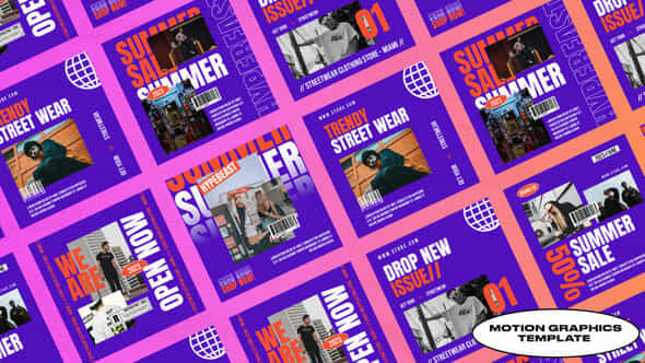 Lucide Hypebeast Instagram Posts Mogrt - VideoHive 50966010