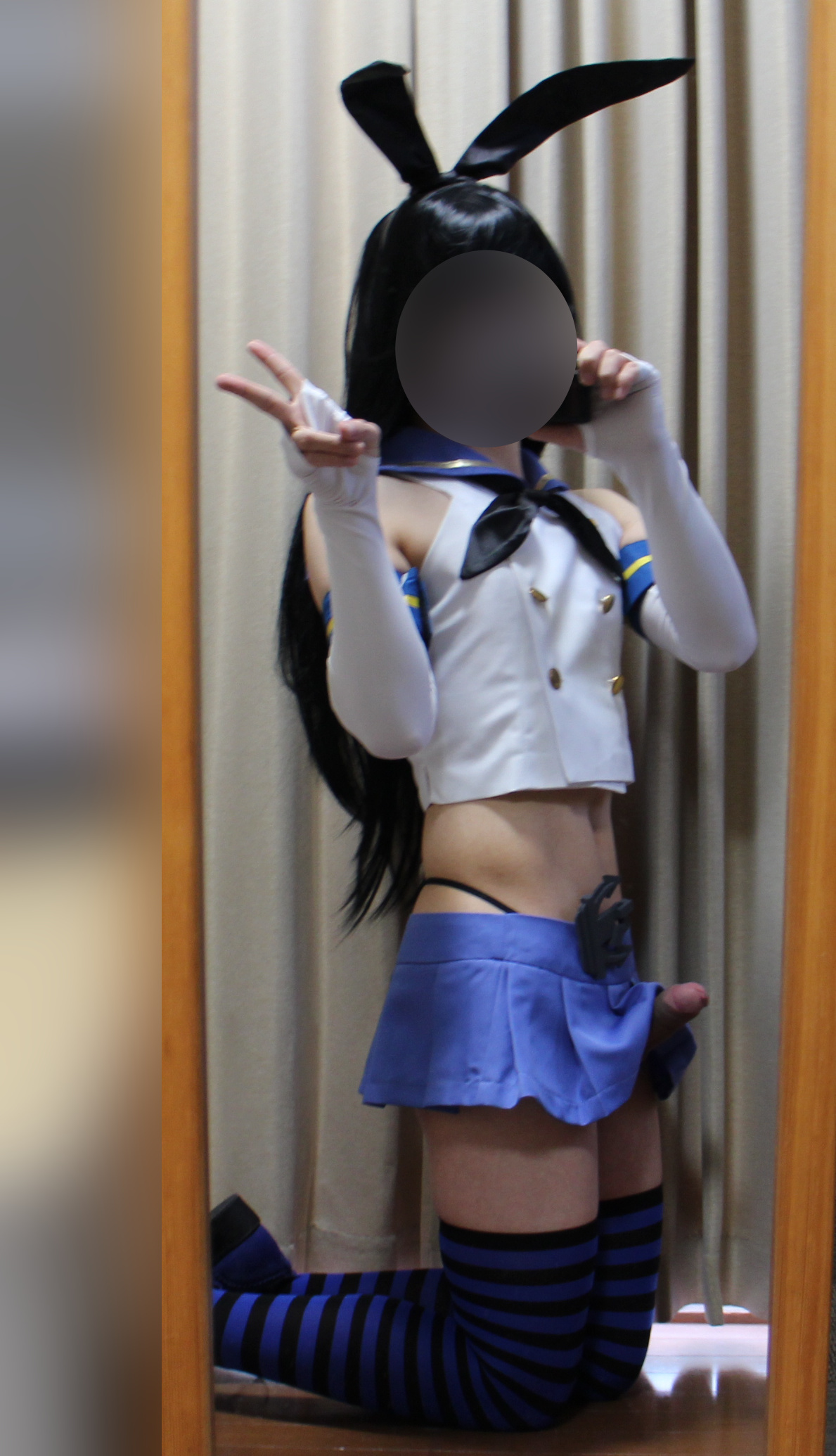 [trans] Hatarabu - z1 & z3 Shimakaze cosplay