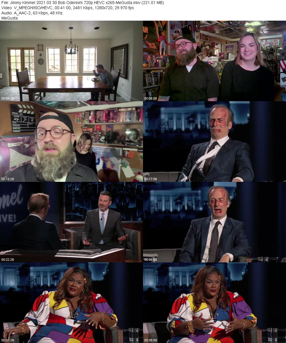 Jimmy Kimmel 2021 03 30 Bob Odenkirk 720p HEVC x265