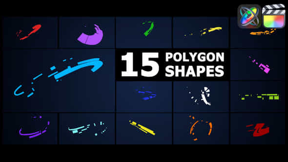 Polygon Shapes - VideoHive 48614516