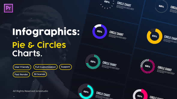 Pie Charts for - VideoHive 39834018