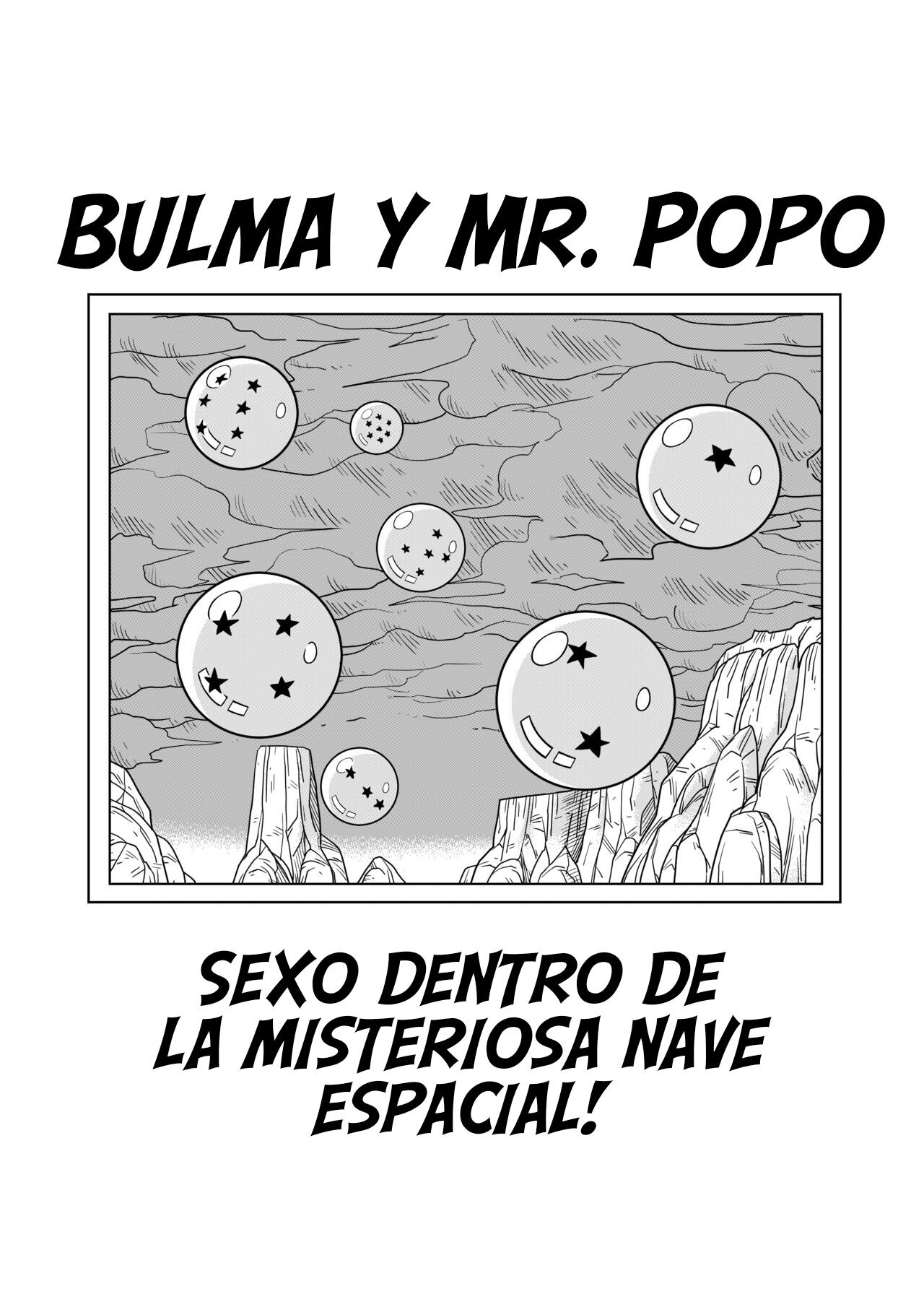 Bulma conoce a Mr Popo - Sexo dentro de la misteriosa nave espacial! - 3