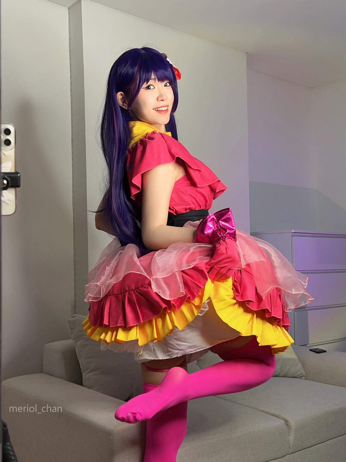 Cosplay MeriolChan 星野アイ Ai Hoshino(20)