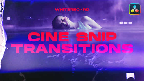 Cine Snip Transitions Davinci Resolve - VideoHive 50368152