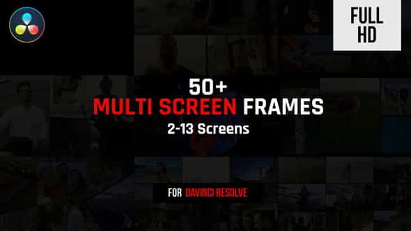 Multi Screen Frames Pack - VideoHive 32399508