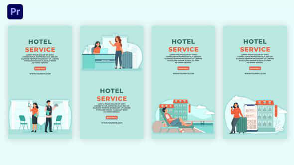 Hotel Service Animated - VideoHive 42851679