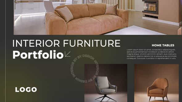 Interior Furniture Portfolio - VideoHive 57162447