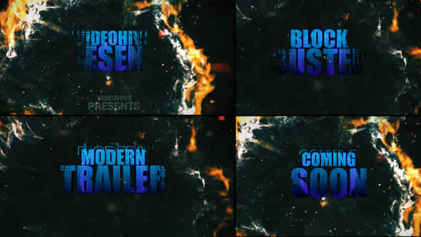 Blockbuster Cinematic Trailer - VideoHive 33864596