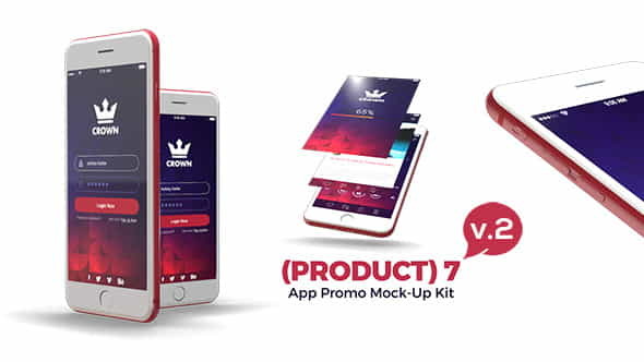 (Product) 7 App Promo Mock-Up - VideoHive 19800515