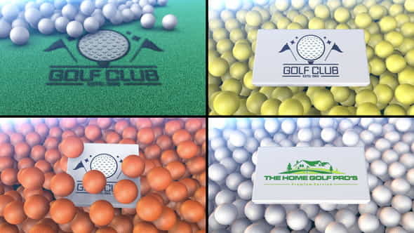 Golf Logo Reveal - VideoHive 34676797