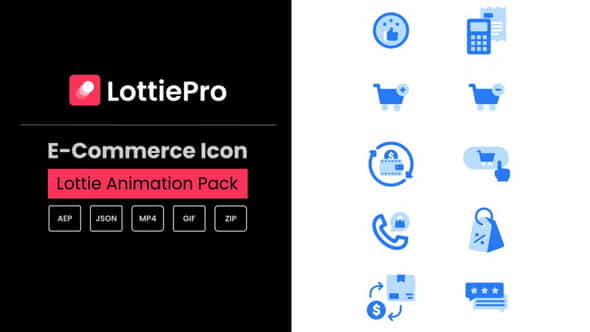 E-commerce Icon - VideoHive 37453828