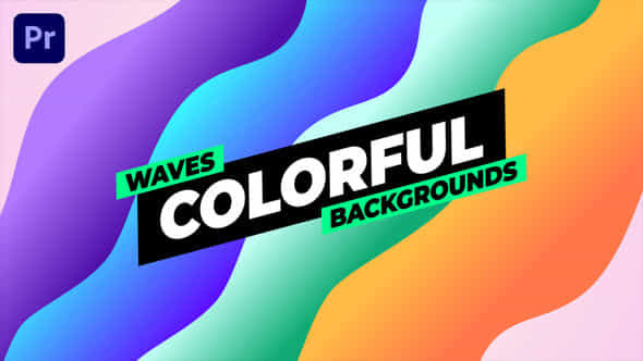 Wave Backgrounds - VideoHive 53652767