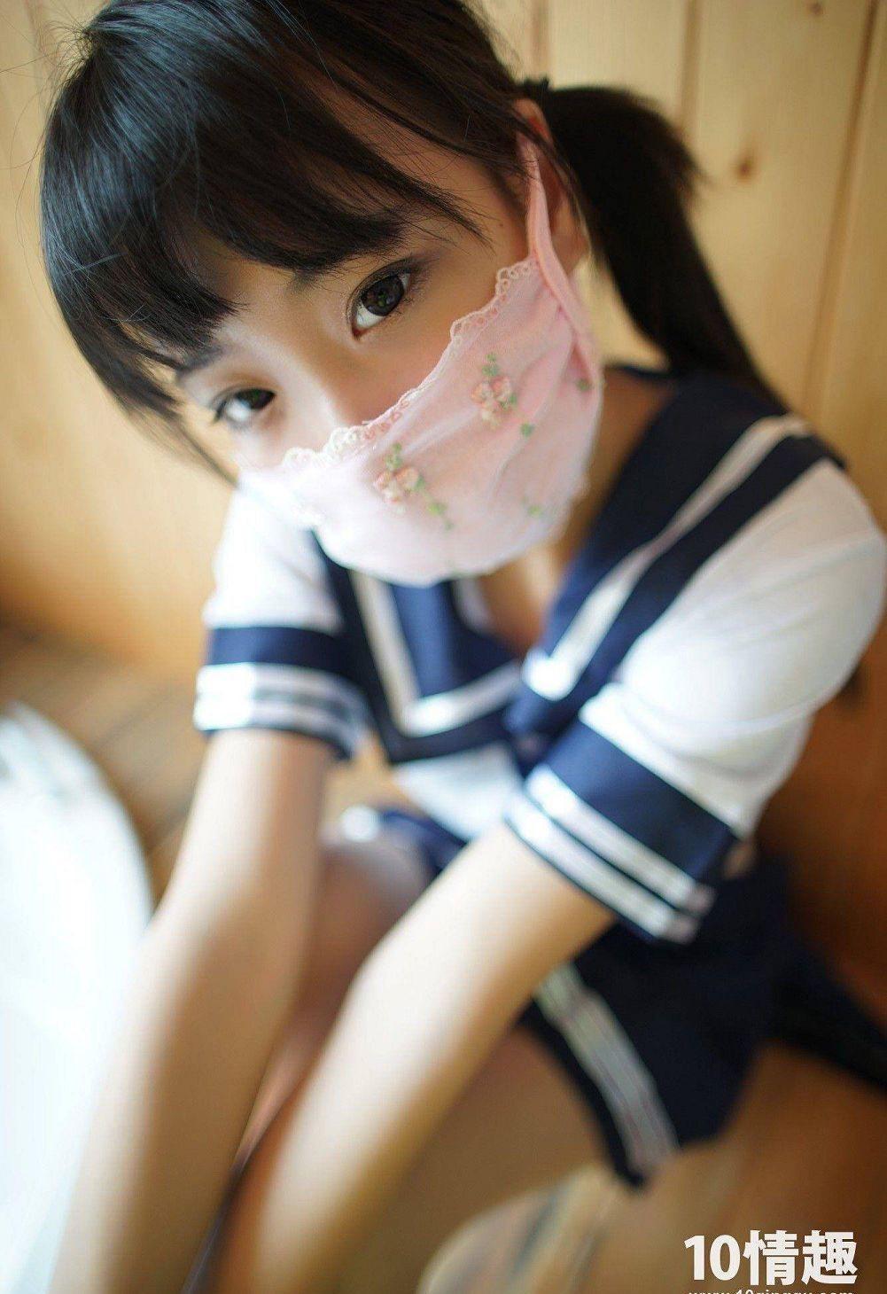 [ROSI写真]口罩系列 2016.11.16 NO.157 制服(5)