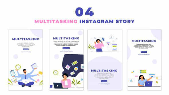 Eye Catching Multitasking - VideoHive 47440664