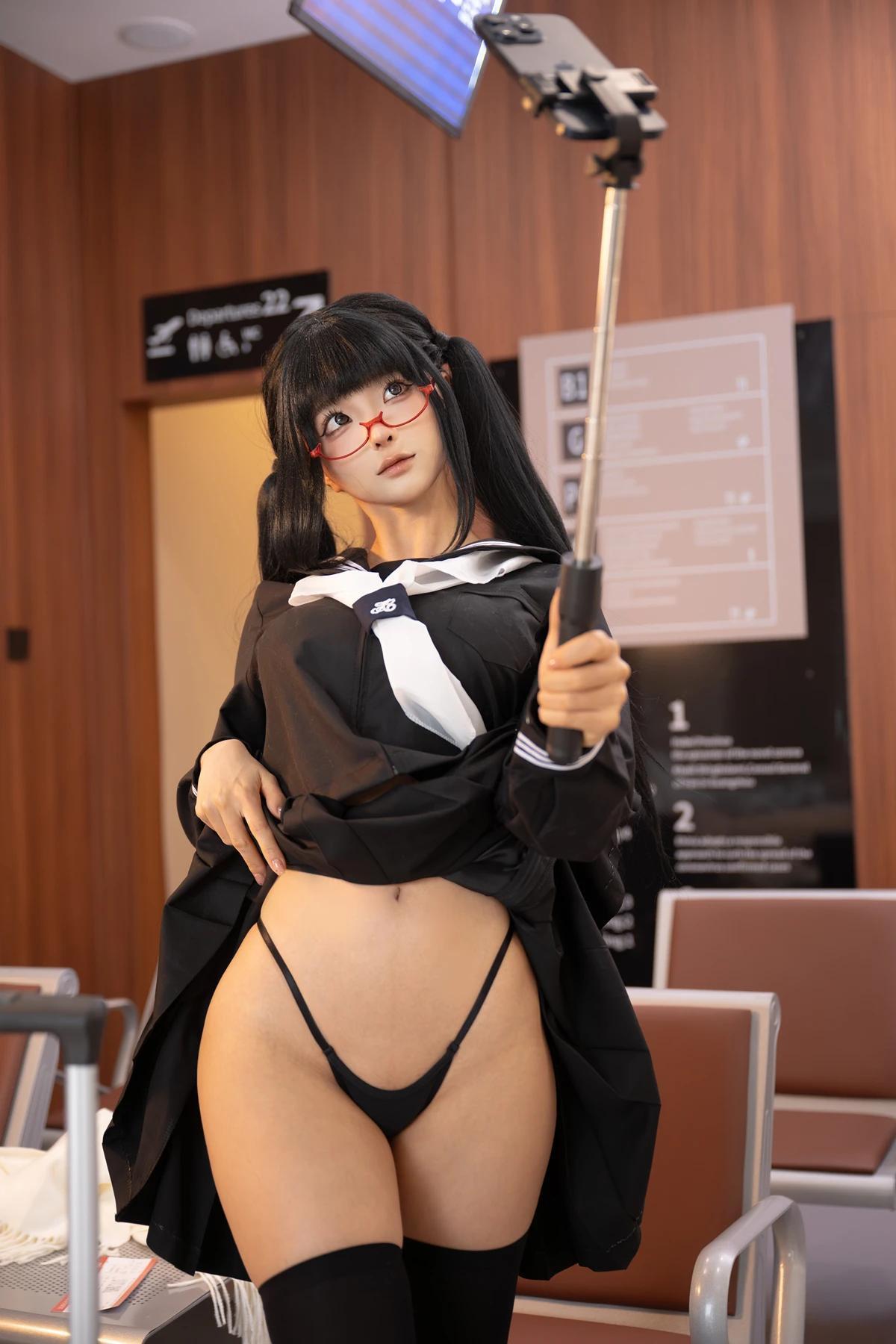 Cosplay 蠢沫沫Chunmomo – 黄推博主的秘密 A Set.01(11)