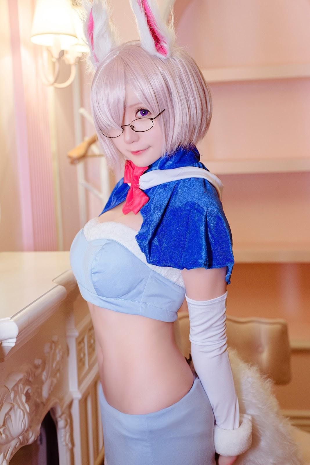 Cosplay 星之迟迟Hoshilily 玛修芙芙(1)