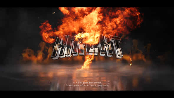 Explosive Logo - VideoHive 45711094