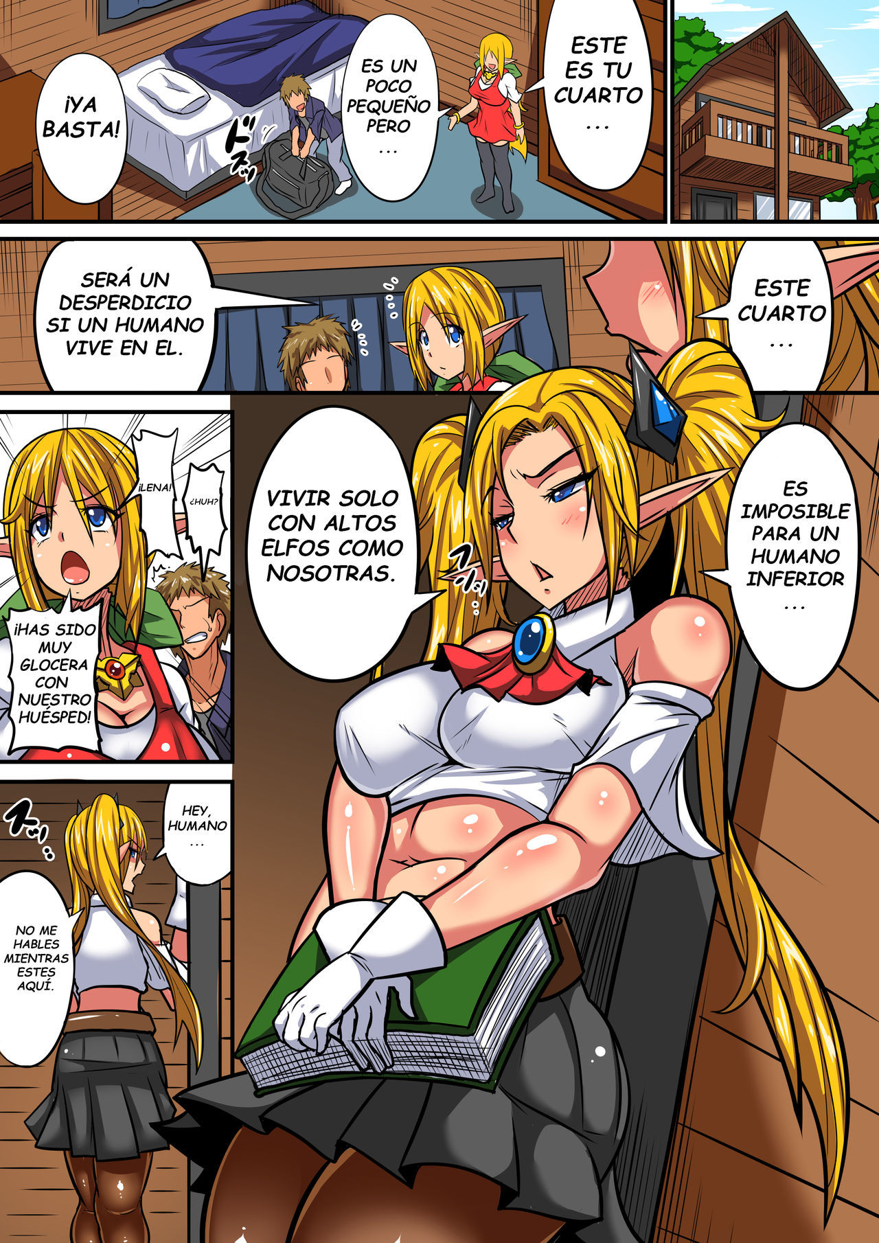 [Haneinu] Elf Oyako to Pakopako Ibunka Kouryuu! ~Stella Hen~ [Spanish] [Yumrod]