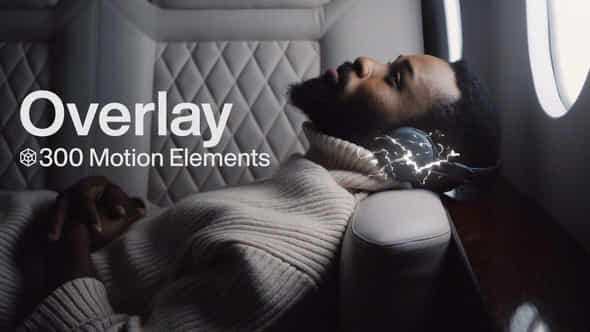 Overlay 300 Motion Elements - VideoHive 56666709