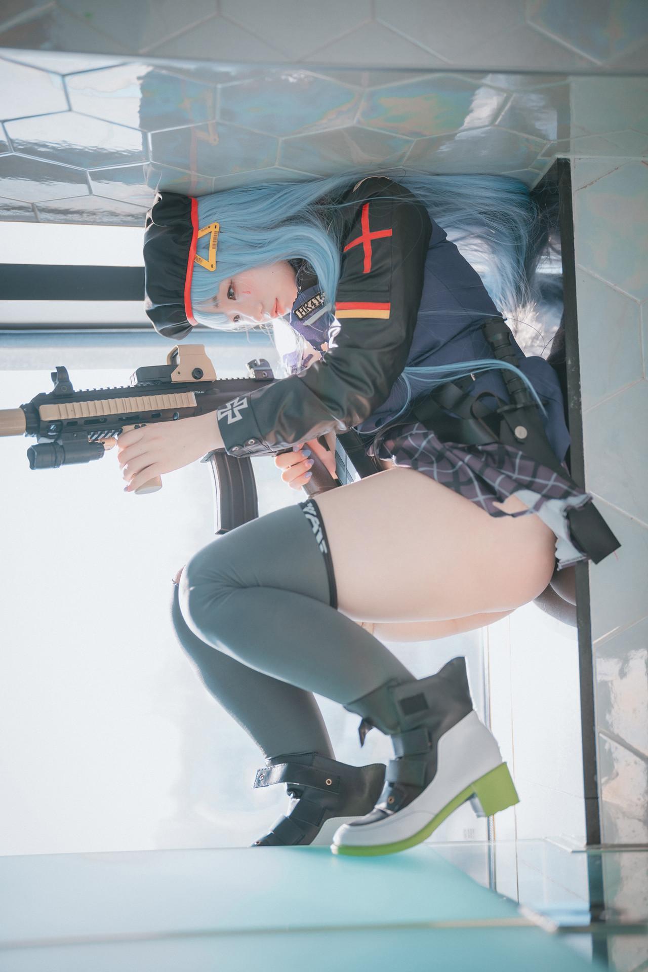 Mimmi 밈미, DJAWA ‘Girls’ Frontline HK416 Damaged Ver.’ Set.01(38)