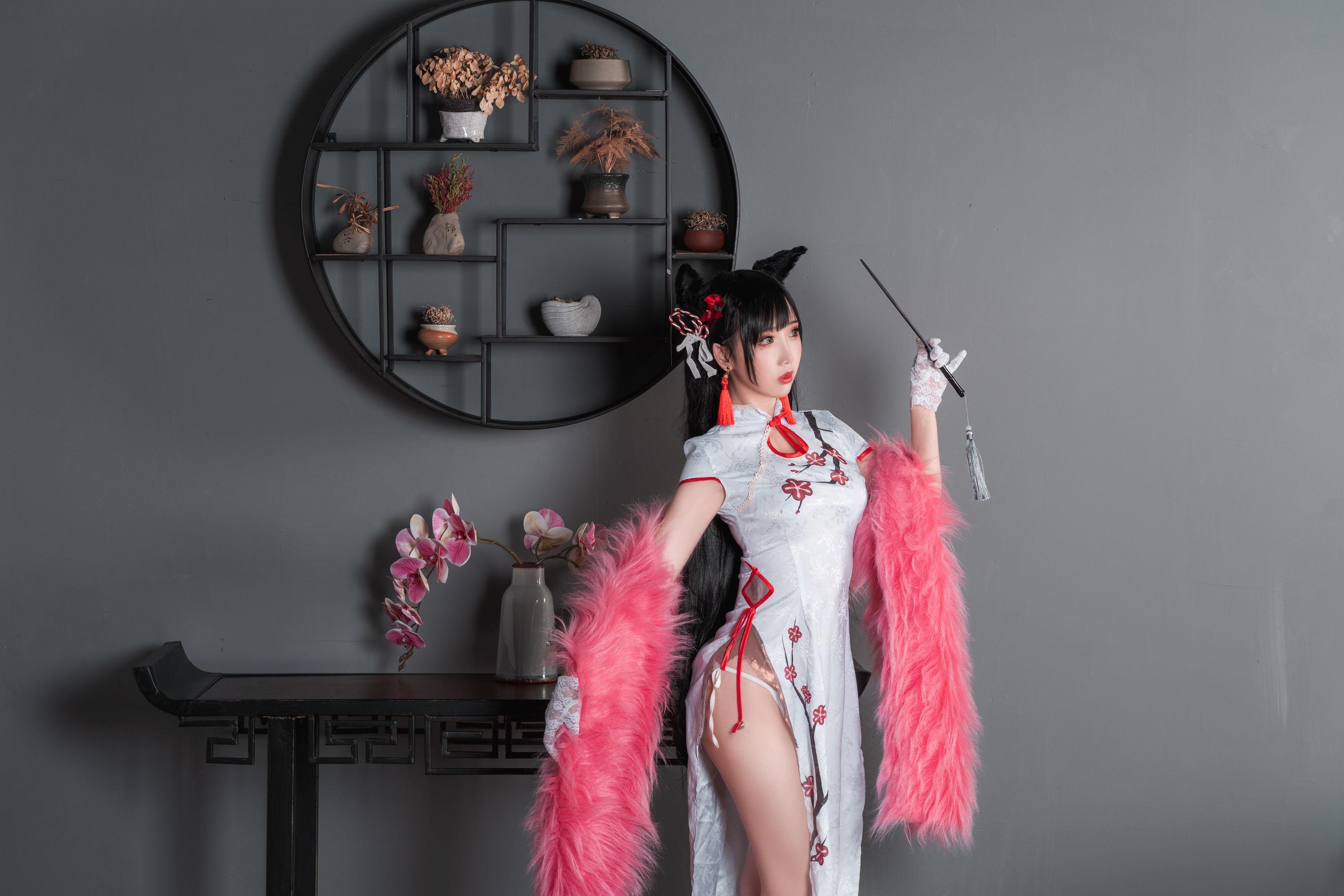 [网红COSER] Coser面饼仙儿 – 旗袍爱宕 写真集(20)