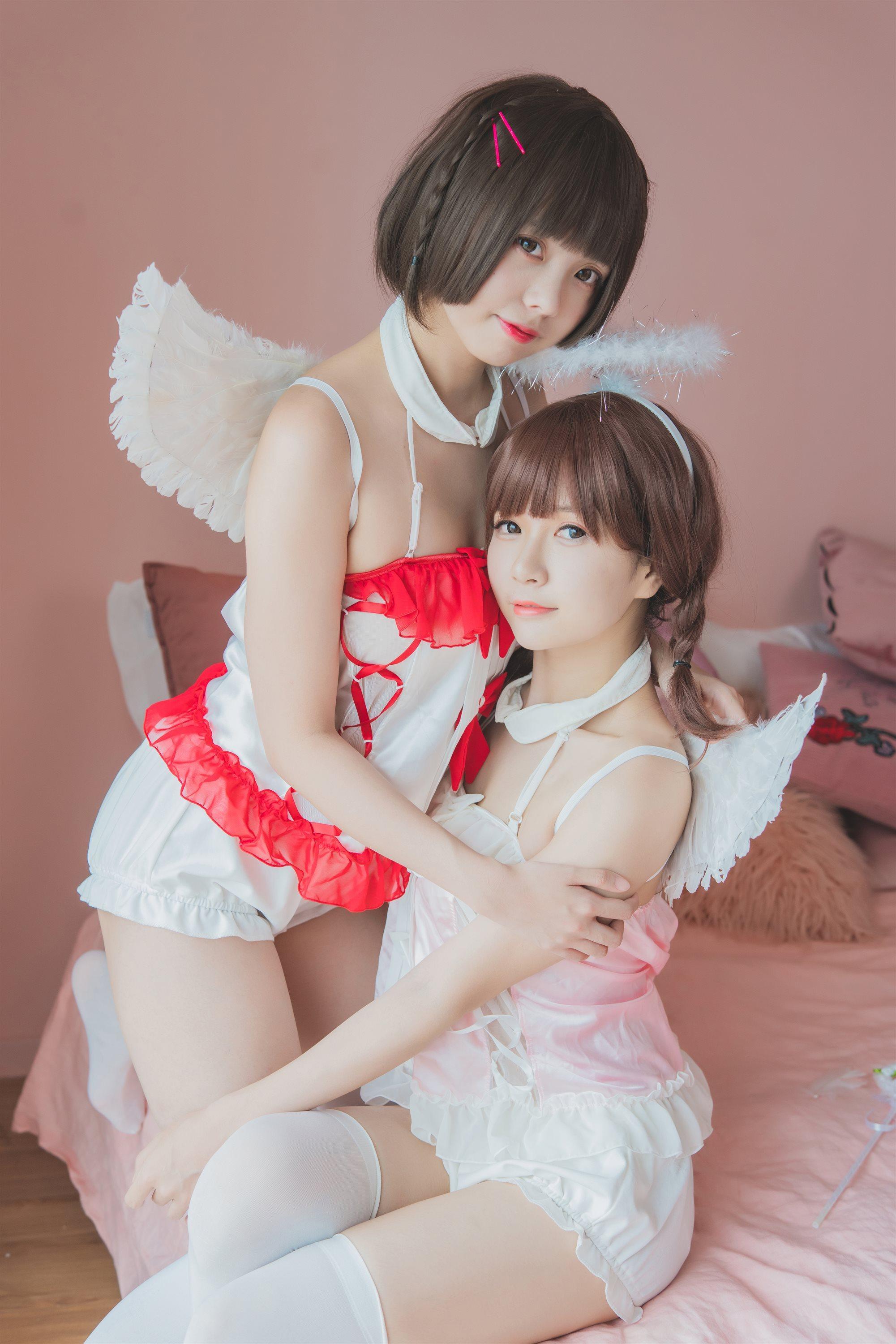 白金Saki-小野妹子w×宅夏×前羽 四人彼女电子档(127)