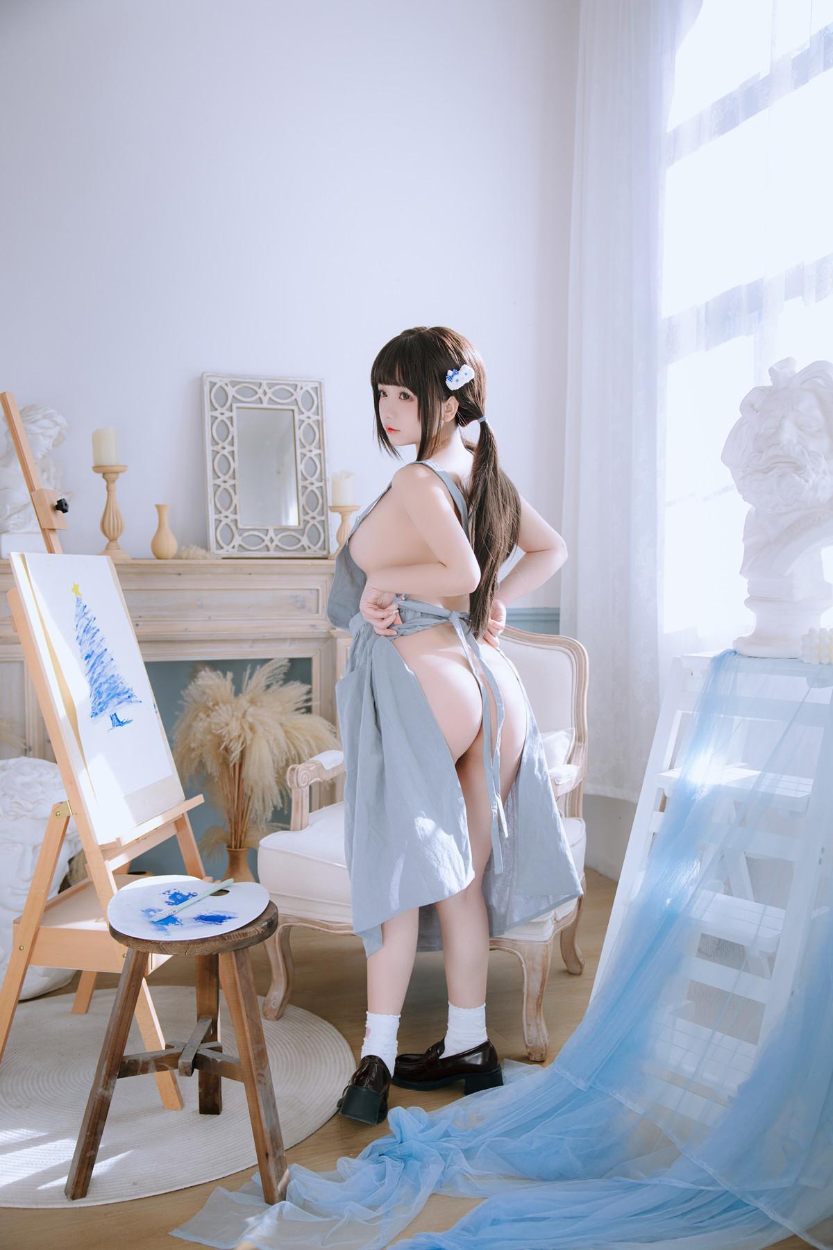 Cosplay Rinaijiao日奈娇 – 美术生(58)