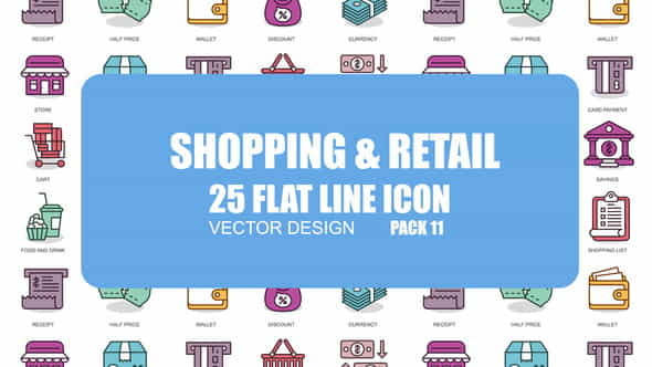 Shoping And Retail - Flat - VideoHive 23380866