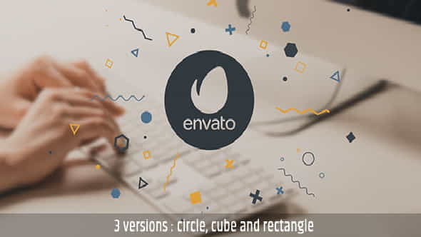 Logo Reveal with Geometric Particles - VideoHive 19562832