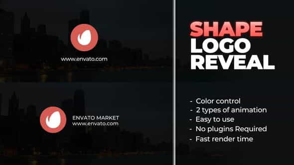 Shape Logo Reveal for Davinci - VideoHive 35771187