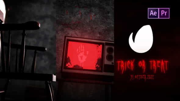 Halloween Horror Logo - VideoHive 40329289