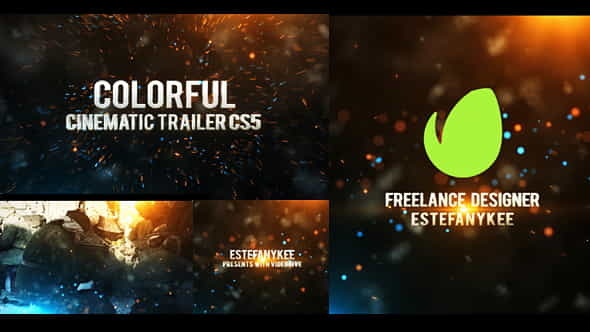 Colorful Cinematic Trailer CS5 - VideoHive 16643334