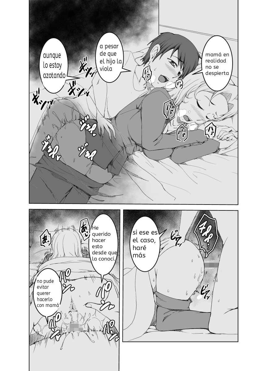 [Yanonoshiya (Yanonoshin)] Gibo wa Nanika o Kitai Shite Iru  Step Mother Expect Something [Spanish] [MOMFORT]