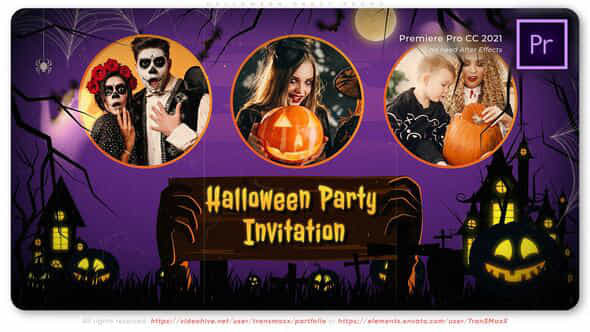 Halloween Party Promo - VideoHive 50195876