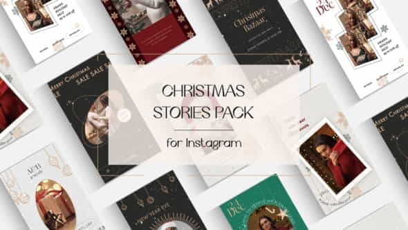 Christmas StoriesPosts - VideoHive 35132310