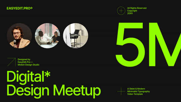 Digital Design Meetup - VideoHive 58864884