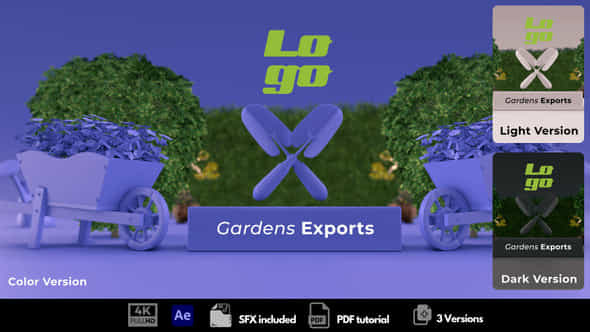 Gardens Exports - VideoHive 51928673