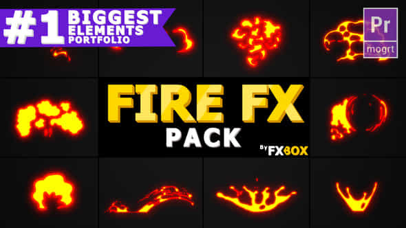 Doodle Fire FX - VideoHive 22870651