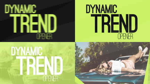 Dynamic Trend Opener - VideoHive 11465824