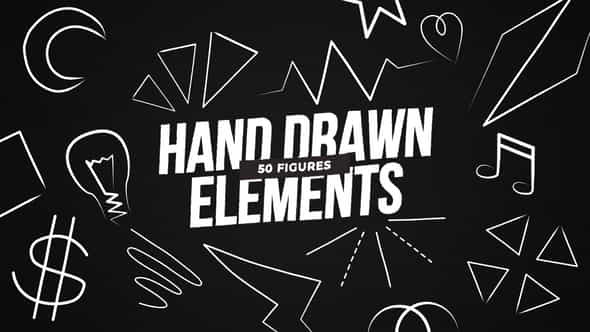 Hand Drawn Elements - VideoHive 48285058