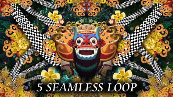 Bali Barong Mask - VideoHive 22651337